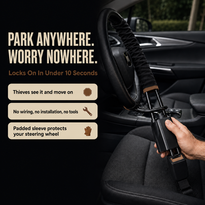 DriveGuard Anti-Theft Car Lock