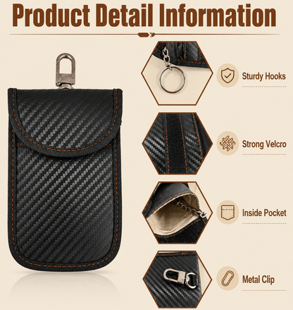 DriveGuard Key Signal Blocking Pouch 2-Pack