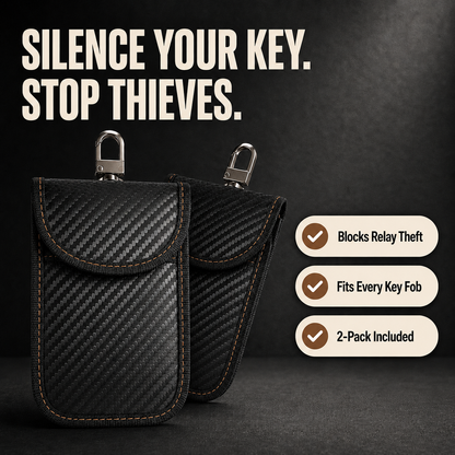 DriveGuard Key Signal Blocking Pouch 2-Pack